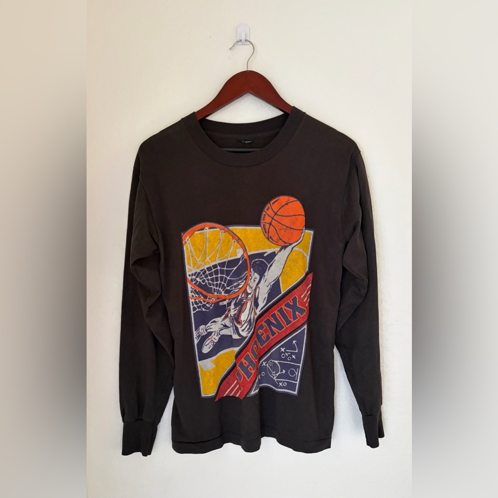 Black Phoenix Basketball Graphic Sweatshirt